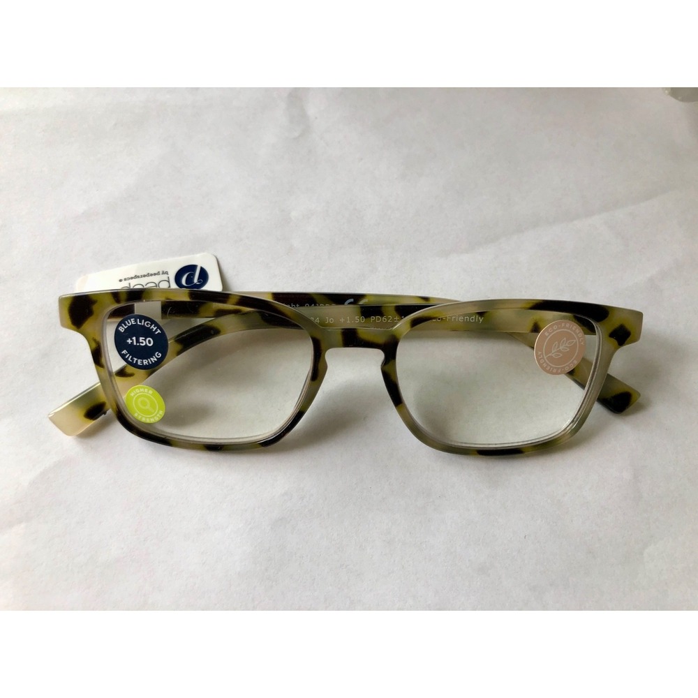 NEW JO PEEPERS BLUE LIGHT READING GLASSES +1.50